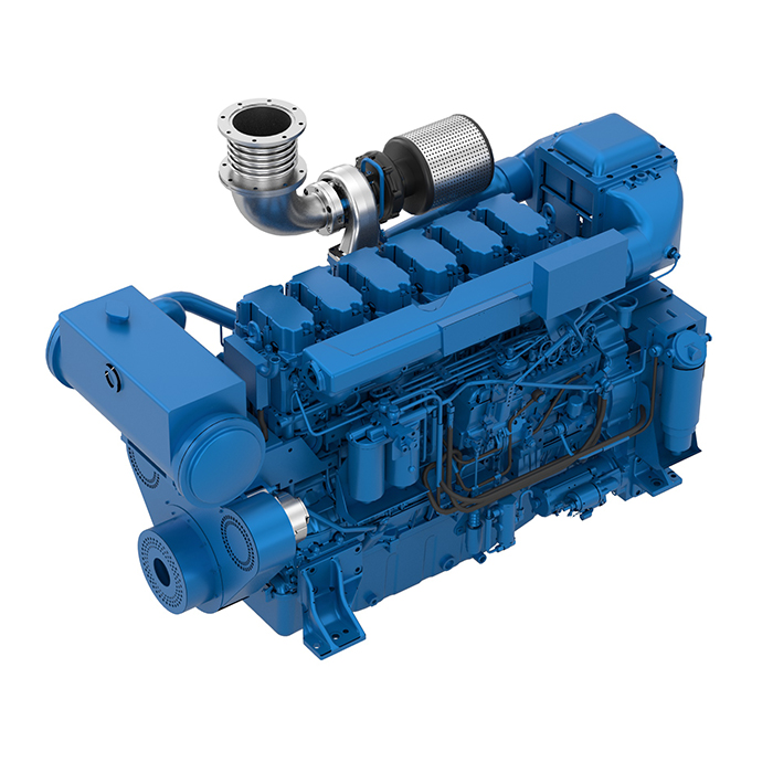 6W126M Motores Marinos